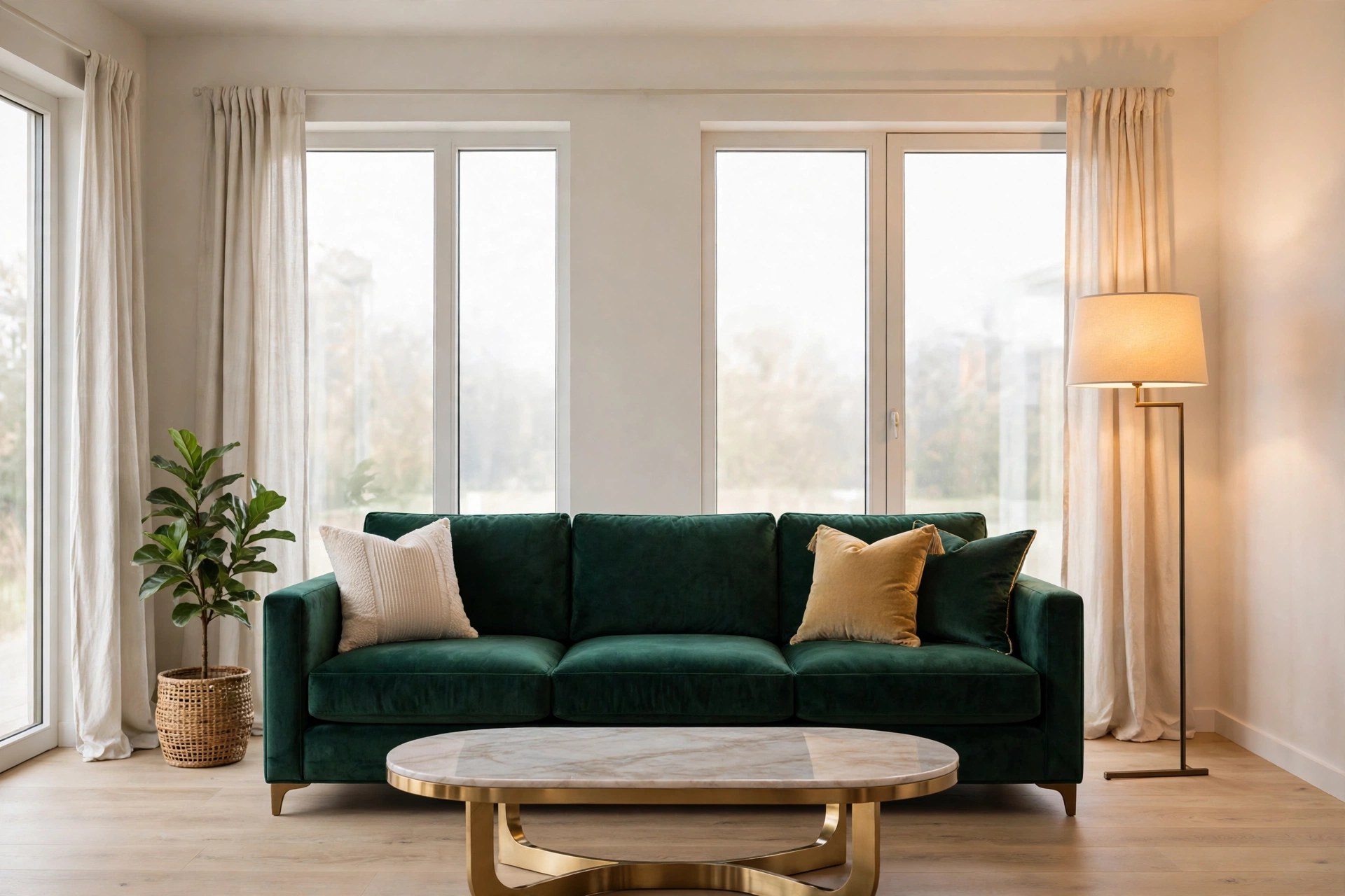 Same living room with stunning modern furniture from S K Furniture
